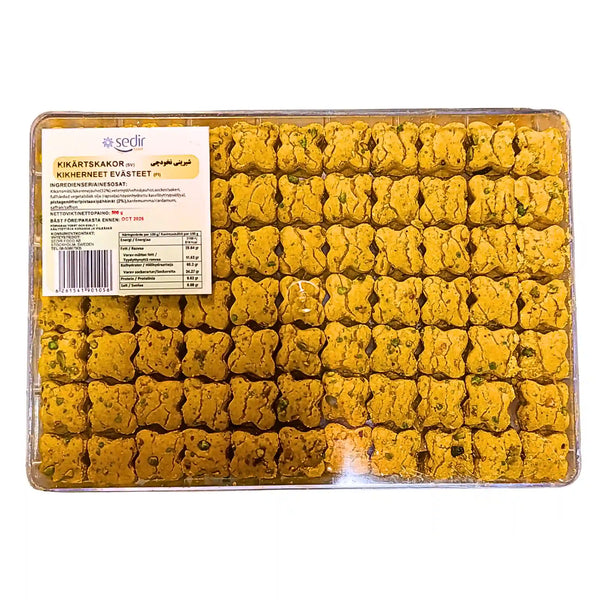 Kikärt-Kakor med Pistage & Saffran 500g | Äkta Smak från Iran