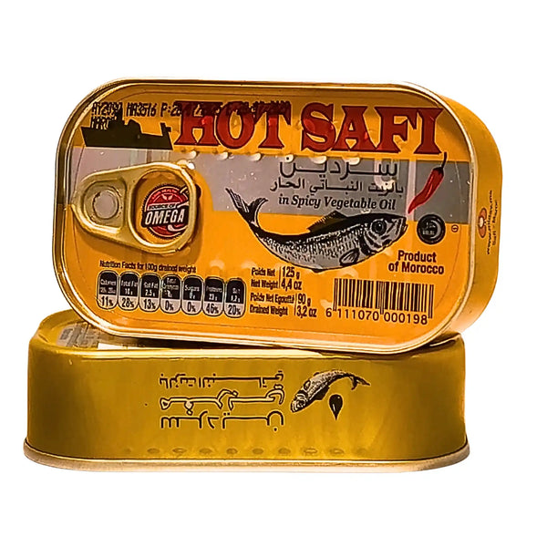 Sardin i olja Starik SAFI 125g – Äkta Marockanska Premiumsardiner