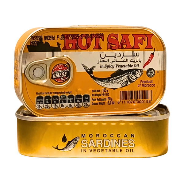 Sardin i olja Starik SAFI 125g – Äkta Marockanska Premiumsardiner