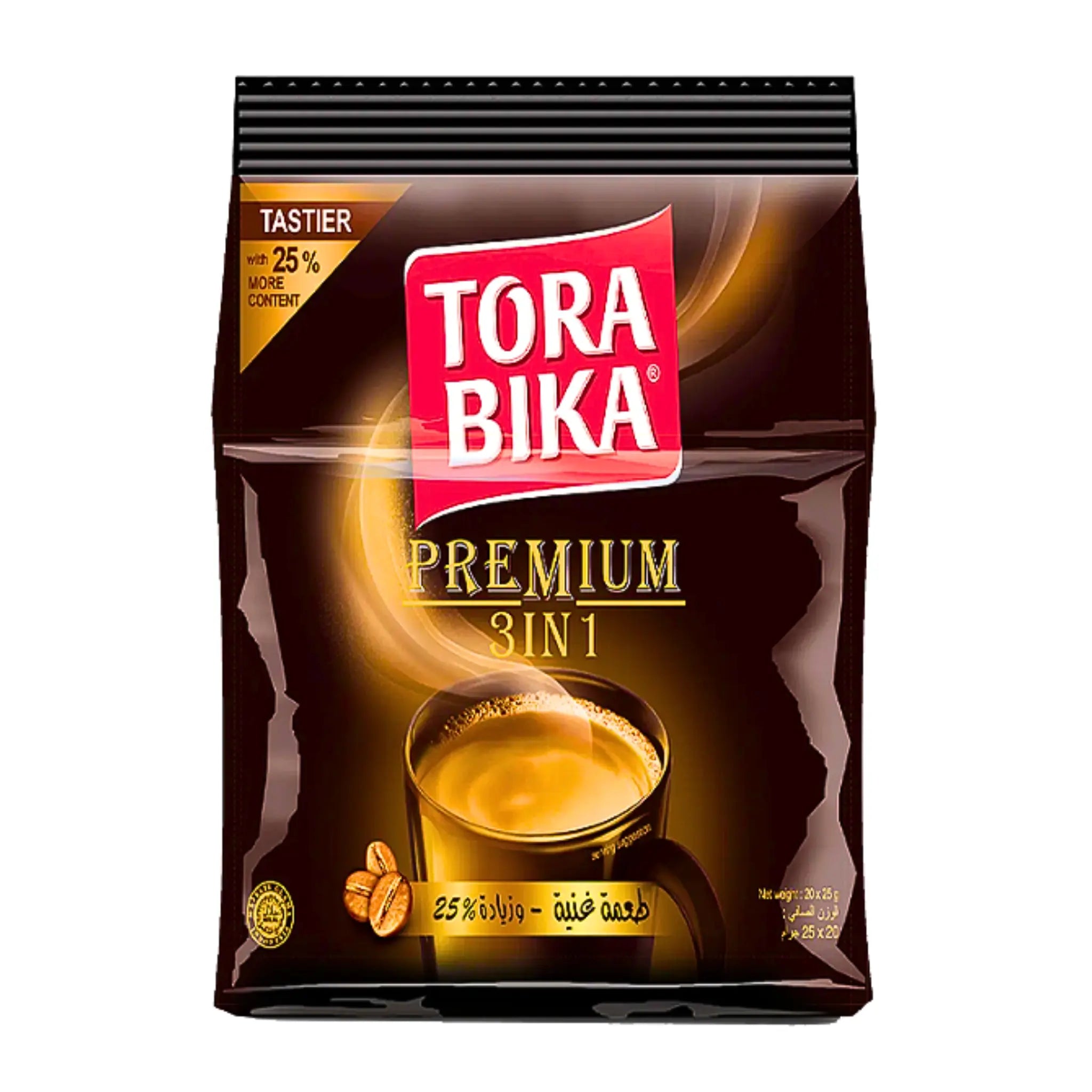 Tora Bika 3in1 Premium Kaffe (20x25g) – Den ultimata kaffeupplevelsen