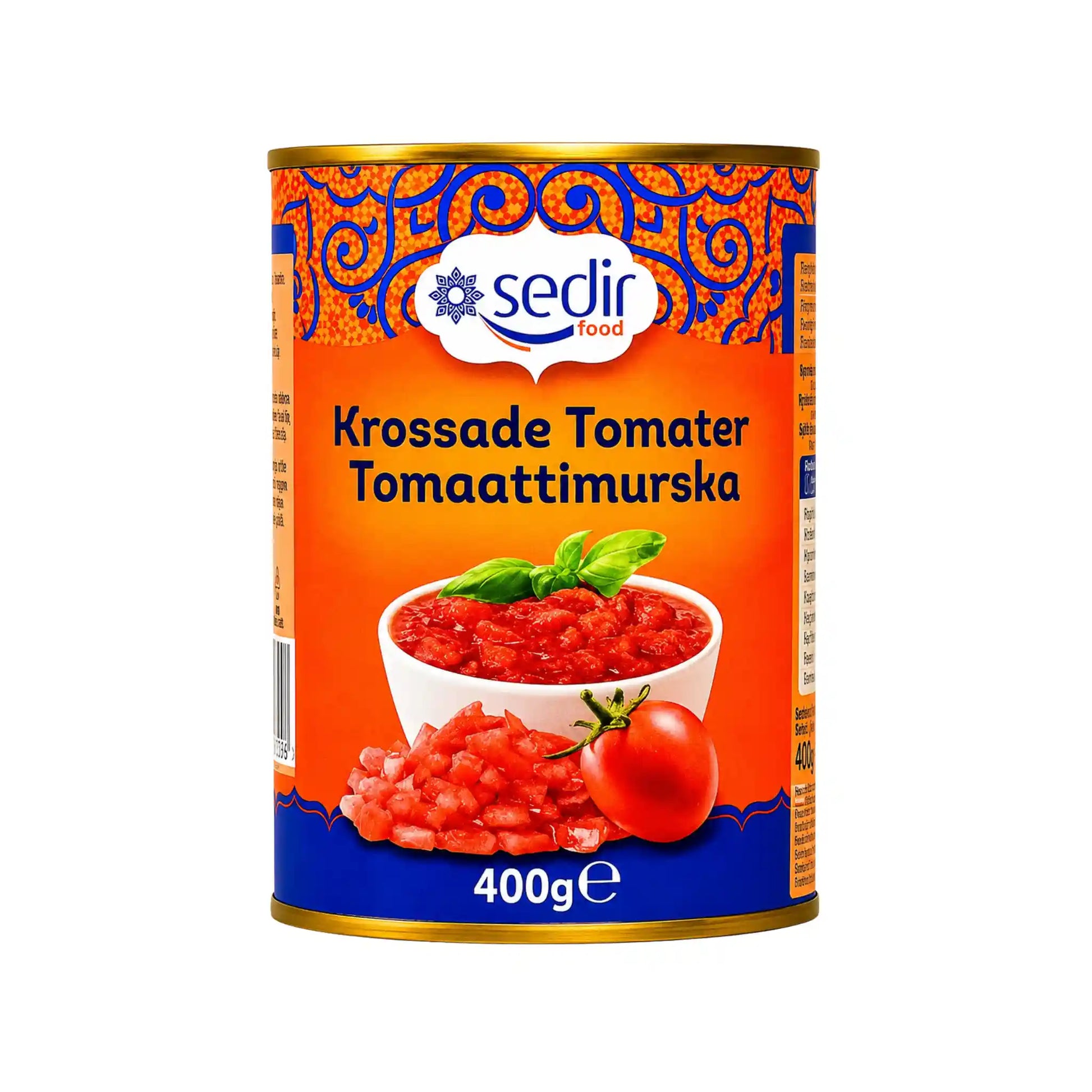 Krossade tomater i burk, Sedir 400 g