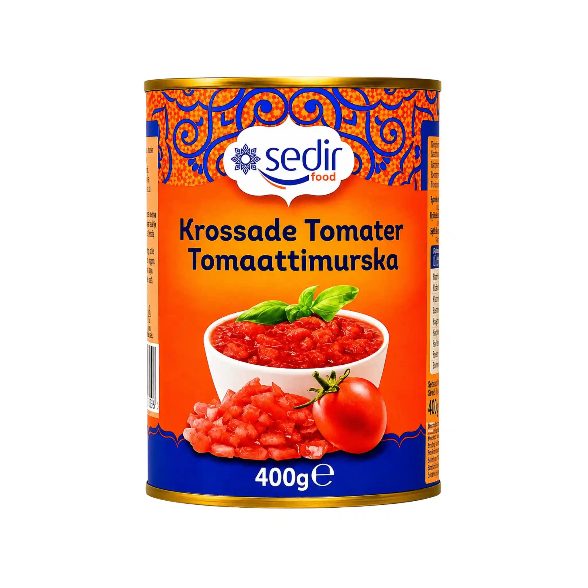 Krossade tomater i burk, Sedir 400 g