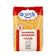 Påse torkade delade kikärter, turkisk Sedir, Sedi Food