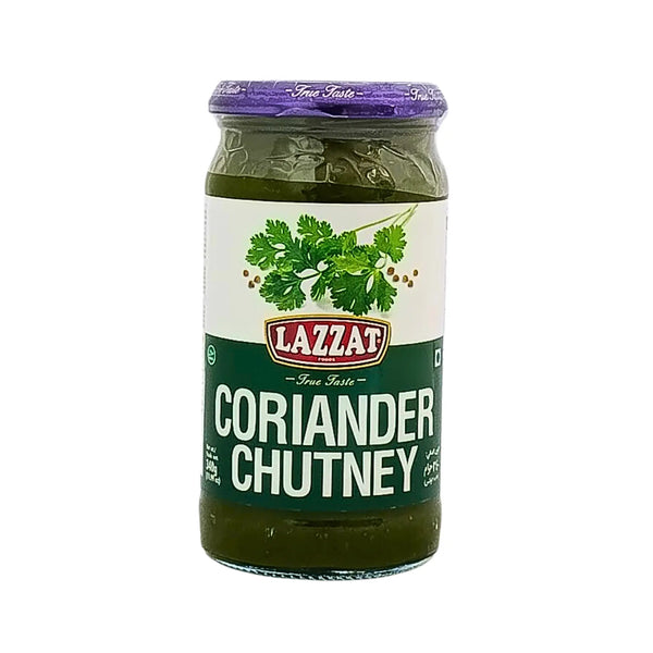 Lazzat Coriander Chutney 340g