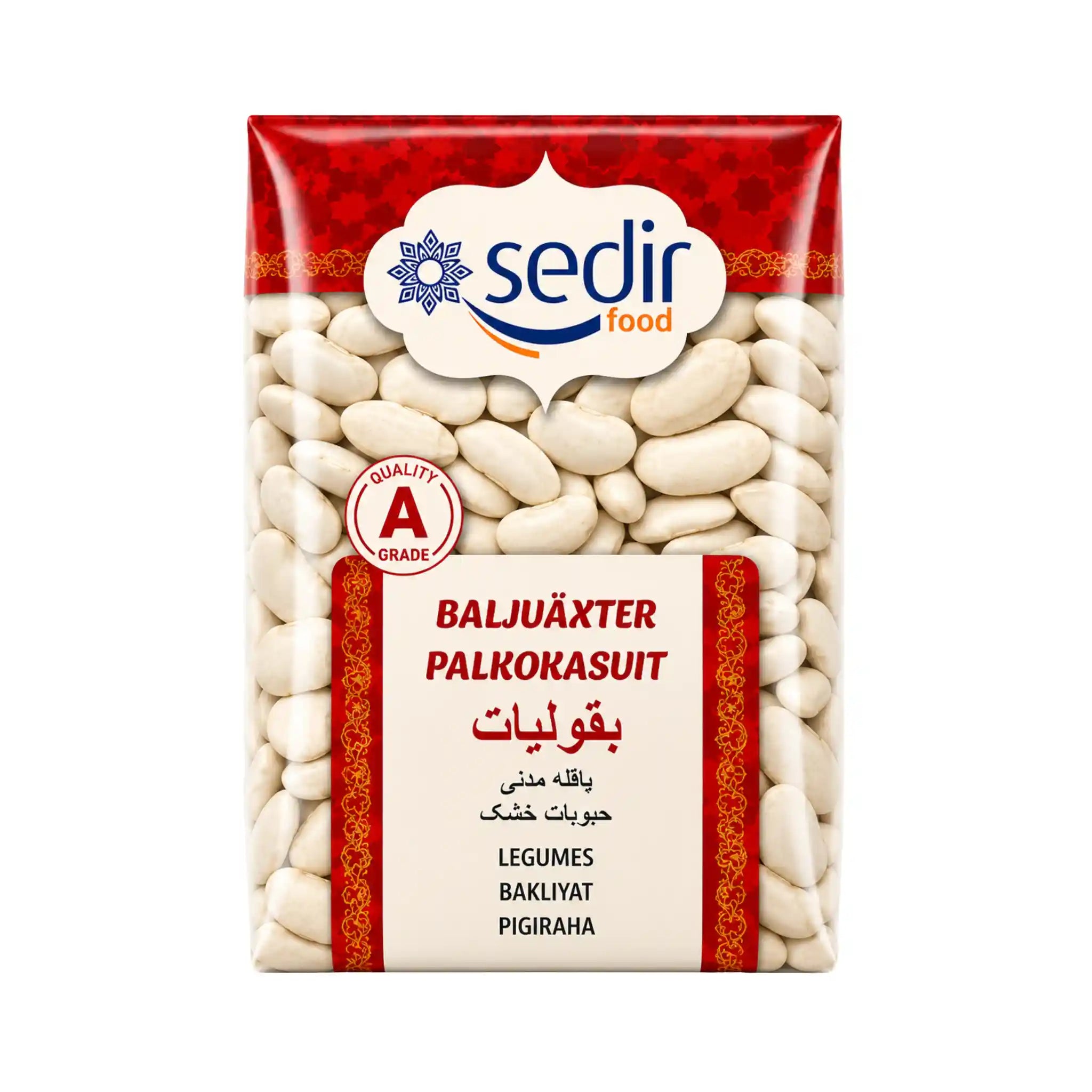 Lima Bönor Sedir 800g – Proteinrika & näringsrika bönor
