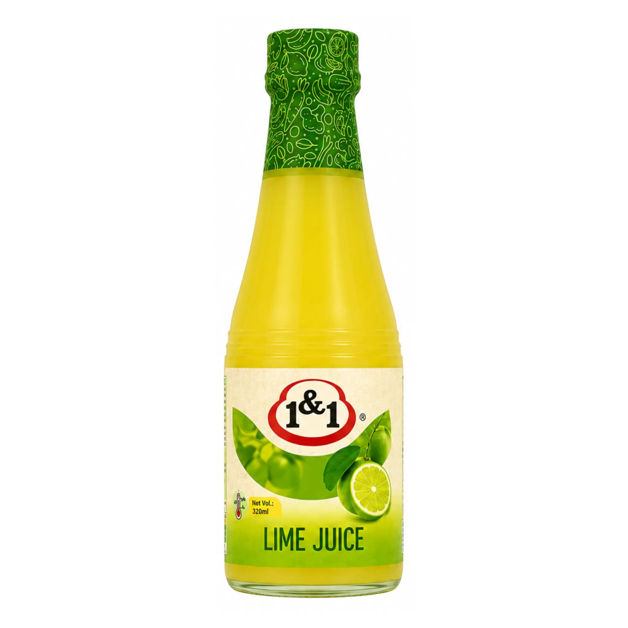 1&1 Lime Juice - 320ml