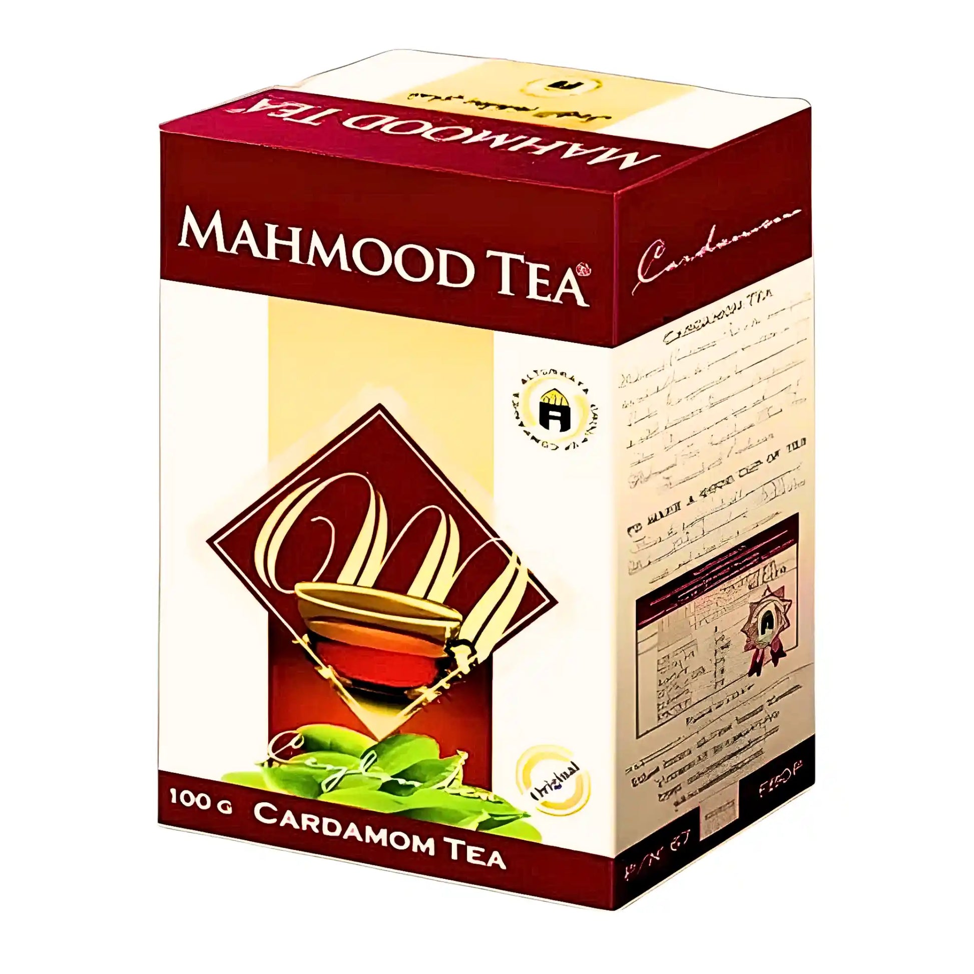 Mahmood te med kardemumma i röd och vit förpackning, 450g, orientaliskt te