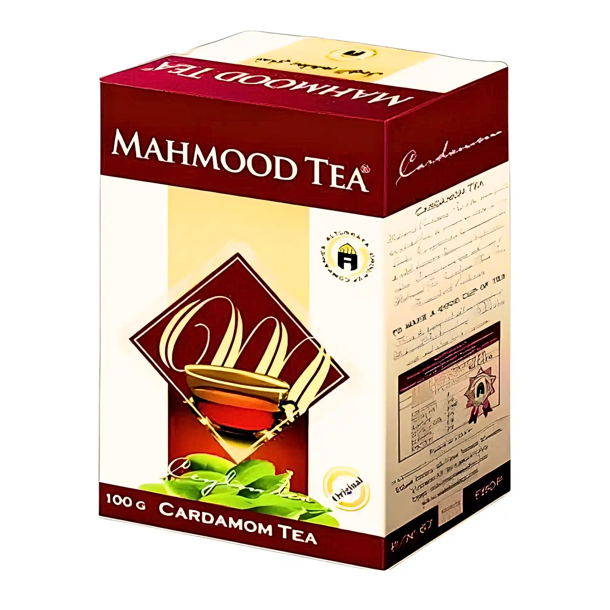 Mahmood te med kardemumma i röd och vit förpackning, 450g, orientaliskt te