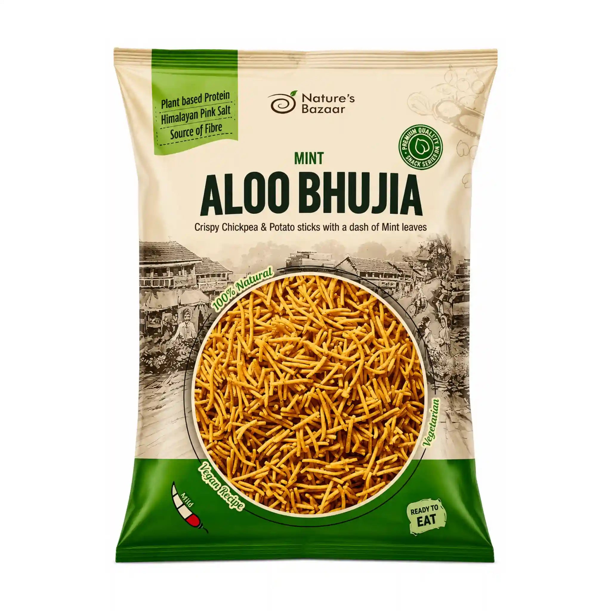 NB Aloo Bhujia 225g | Kryddigt indiskt potatissnacks