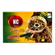 NC Reshte Ash 500 g förpackning i grön–gul design