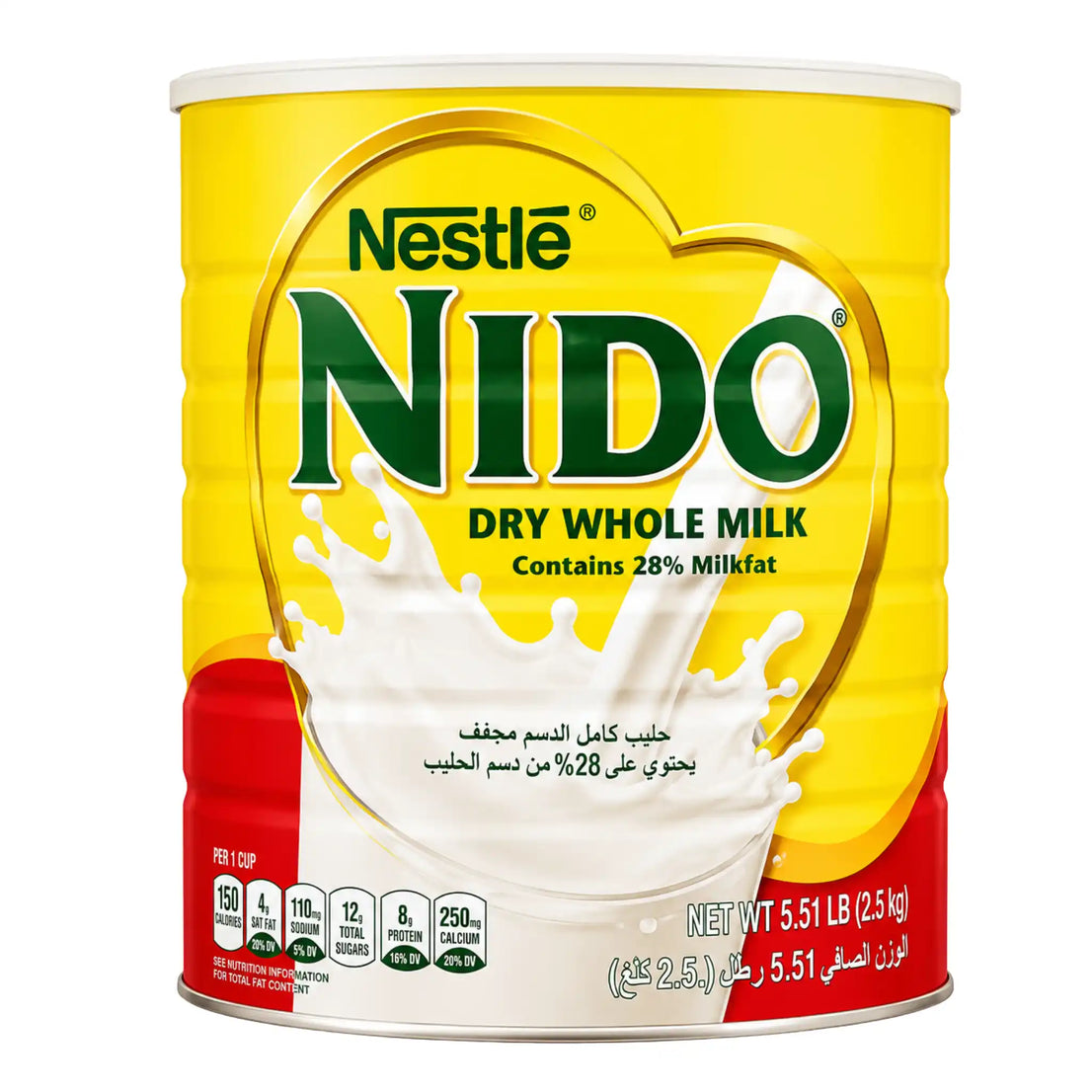 Nido Mjölkpulver Nestlé 2500g - Näringsrikt & Praktiskt