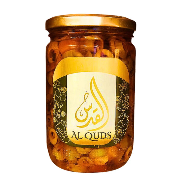 Olive Green Salad in oil Al Quds 600g