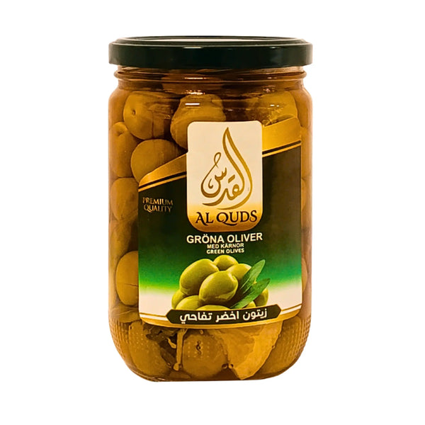 Olives Green Tfahi Al Quds 1 kg