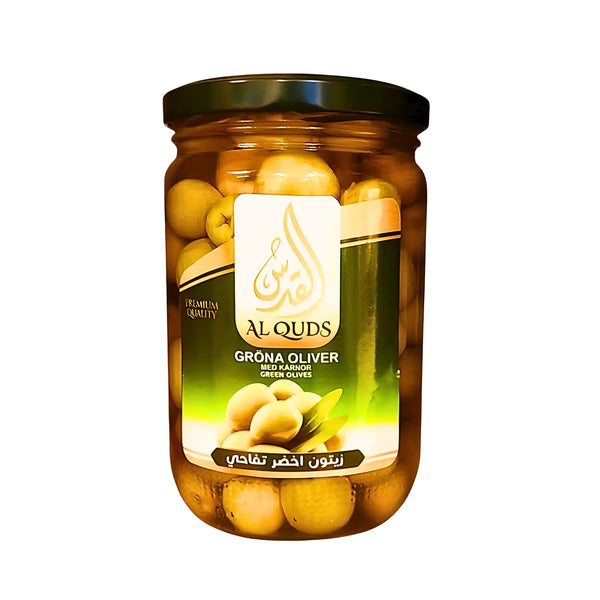 Olives Green Tfahi Al Quds 1 kg