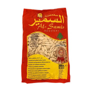 Rostade och saltade melonkärnor i röd 300g Al-Samir påse, orientaliska snacks