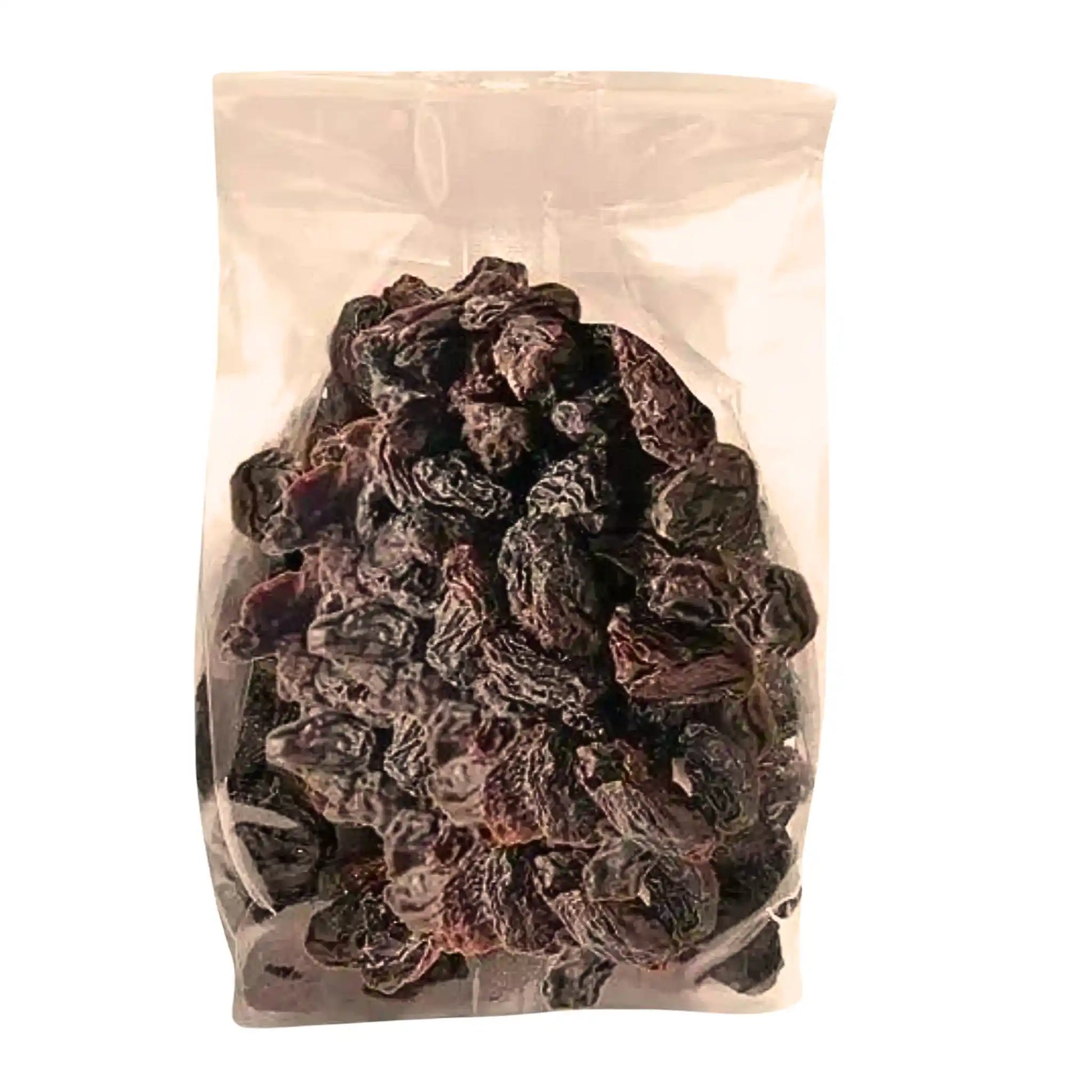 Russin svart jumbo i genomskinlig plastpåse, 250g, orientaliska livsmedel