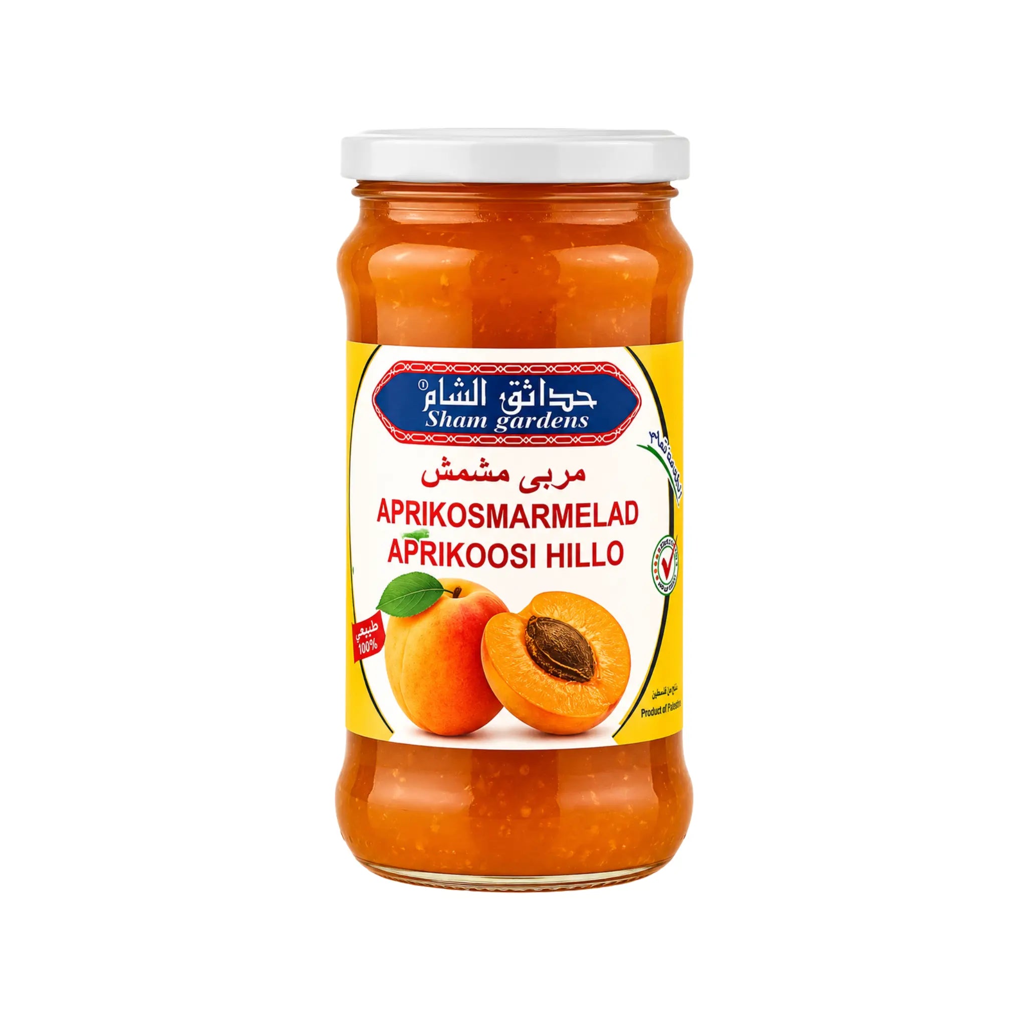 Sham Aprikos Marmelad 450g - Utgånget datum med garanti