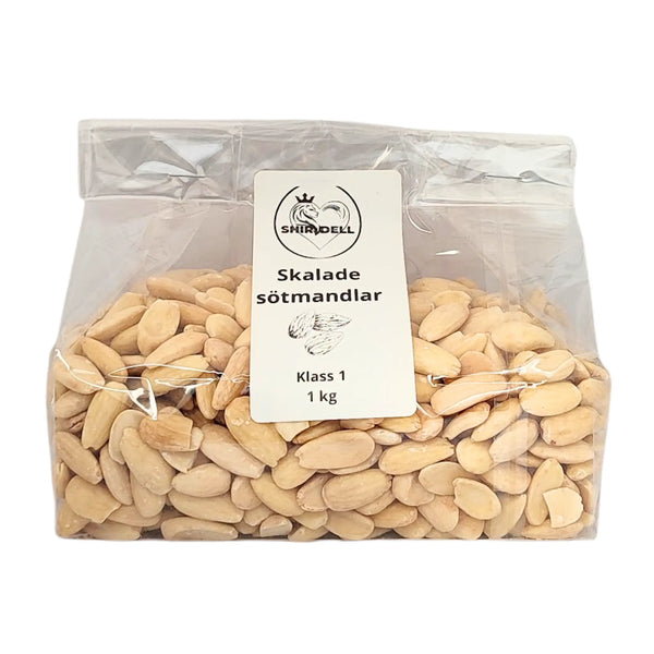 Shelled sweet almonds Shirdell 1 kg 
