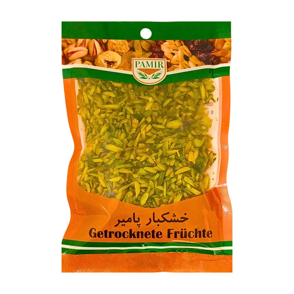 Khelal Peste Pamir 100g – Snittade pistagekärnor | Lyxig topping för ris & desserter