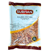 Förpackning med Subhan Rajma Chitra pintobönor 1 kg, orientaliska bönor.