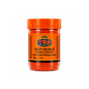 Orange matfärg i glasburk med lock, TRS, 25 g.
