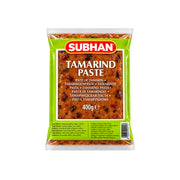 Förpackning av Subhan Tamarind Thai 500g thailändsk tamarindmassa för matlagning