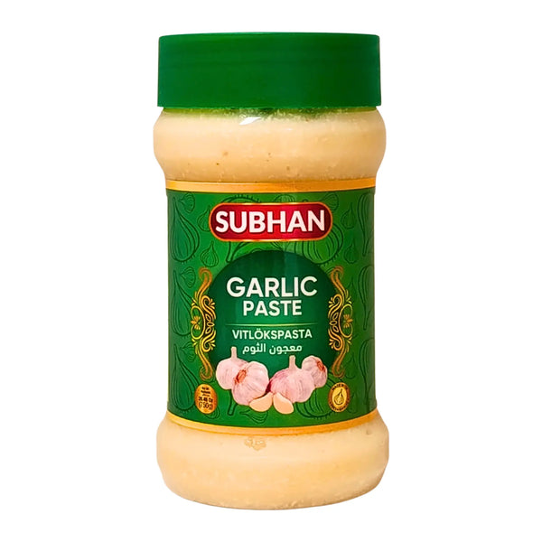 Subhan Garlic Paste 750g – Äkta vitlökspasta för enkel och intensiv smak i matlagningen