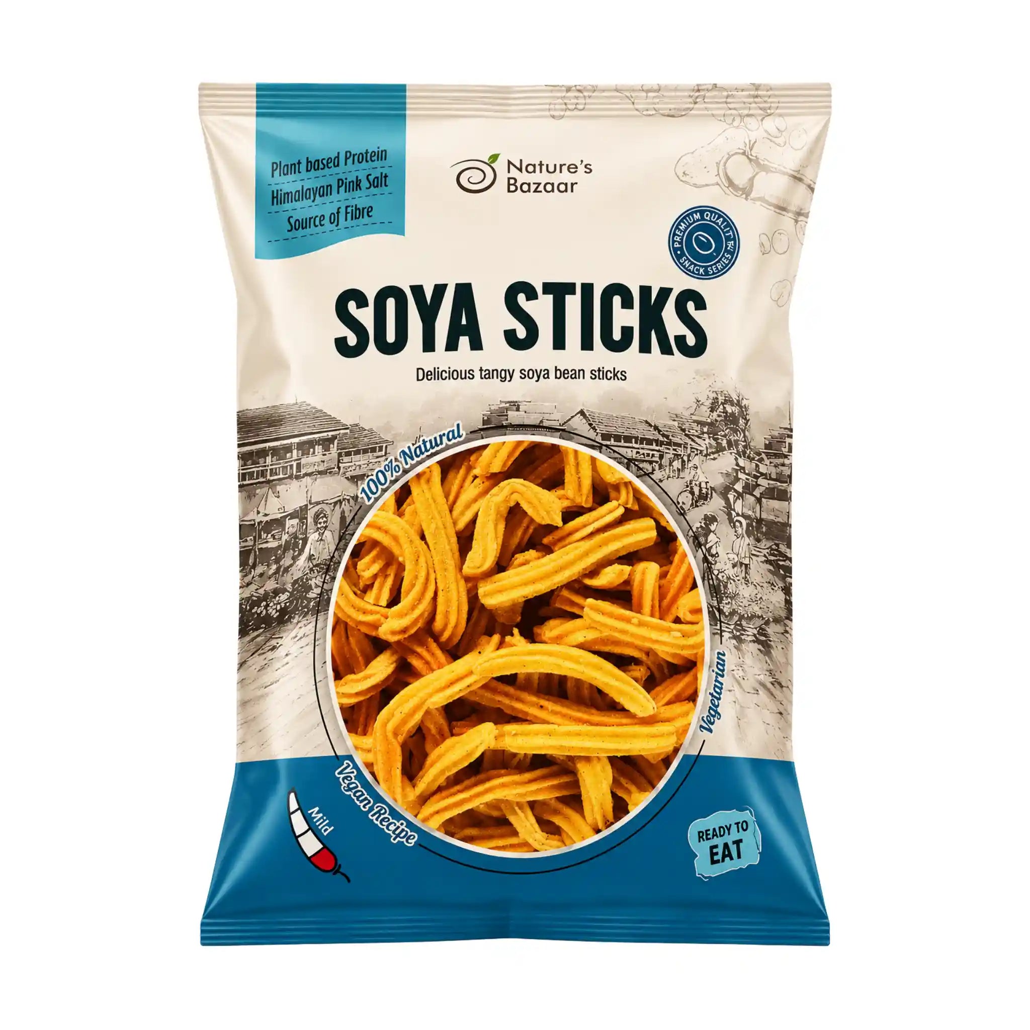 TRS Soya Chunks 250g – Proteinrikt Vegokött för Indisk Matlagning