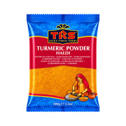 TRS gurkmejapulver i påse, 100 g, finmalet gul krydda