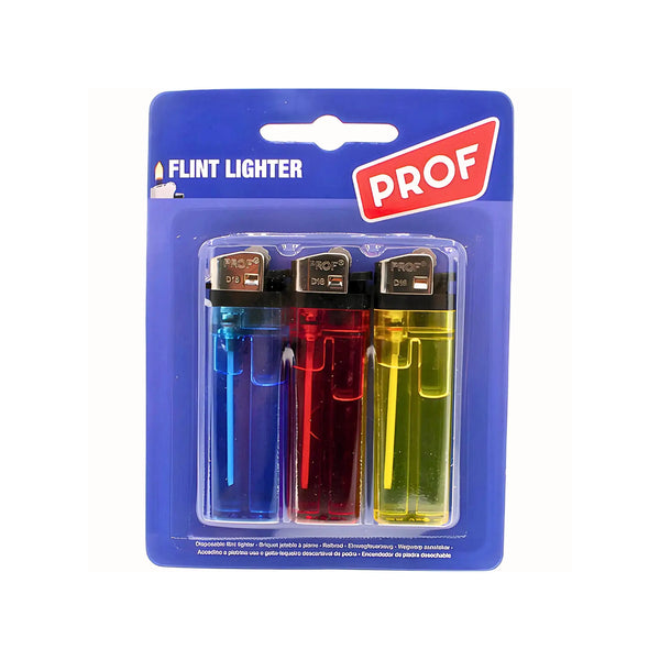 Tändare Prof 3st. friktionshjul, 8x2cm