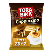 Tora Bika Cappuccino med Chokladströssel (20 + 2 Gratis)