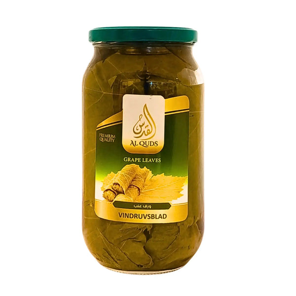 Al Quds burk med inlagda vindruvsblad, orientaliska kolonialvaror, 1000g