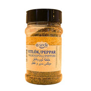 Sedir vitlök och peppar kryddmix 175g i plastburk med svart lock, orientaliska smaker